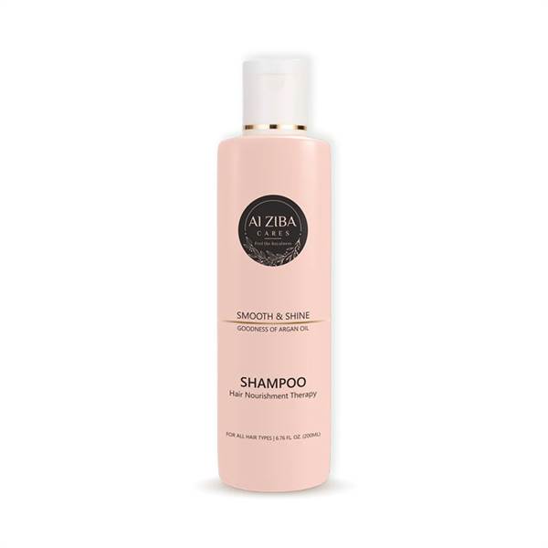 Alziba Cares Smooth & Shine Hair Nourishment Shampoo + Conditioner With Argan Oil Extract